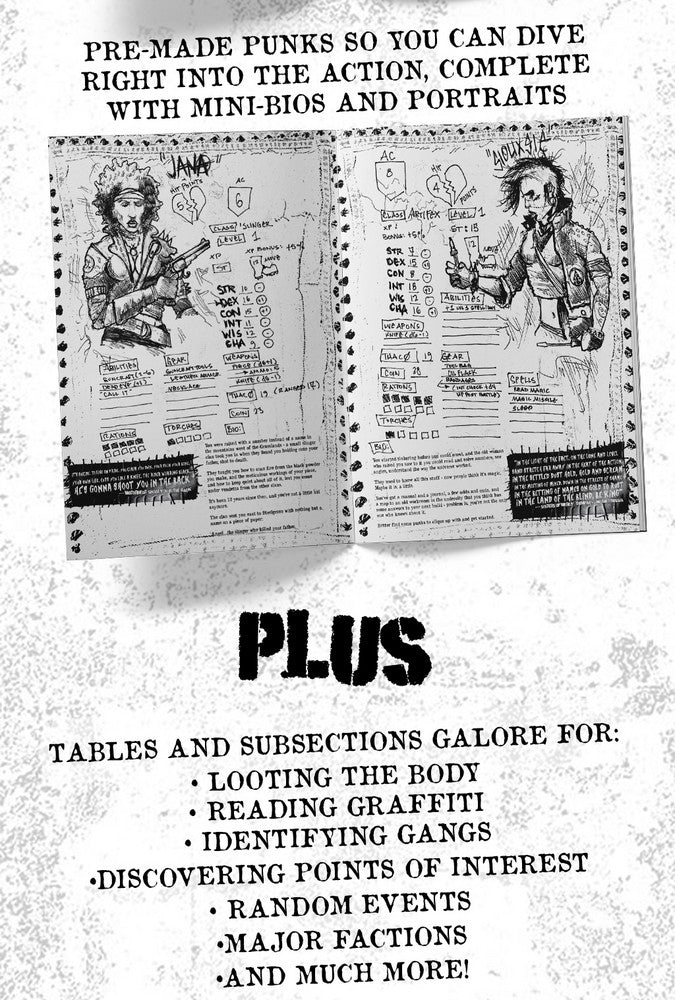 Studded Leather Print Zine