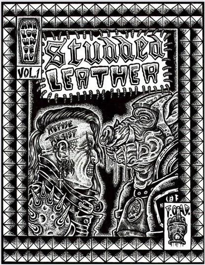Studded Leather Print Zine