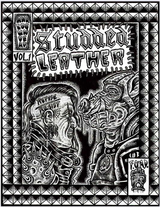 Studded Leather Print Zine