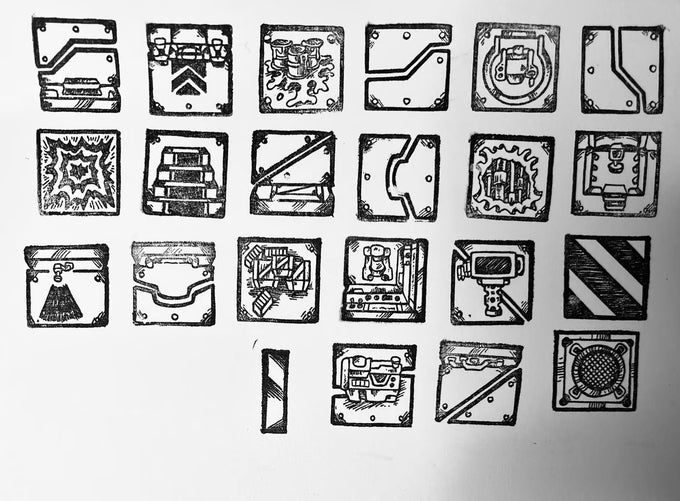 Cartography Stamps