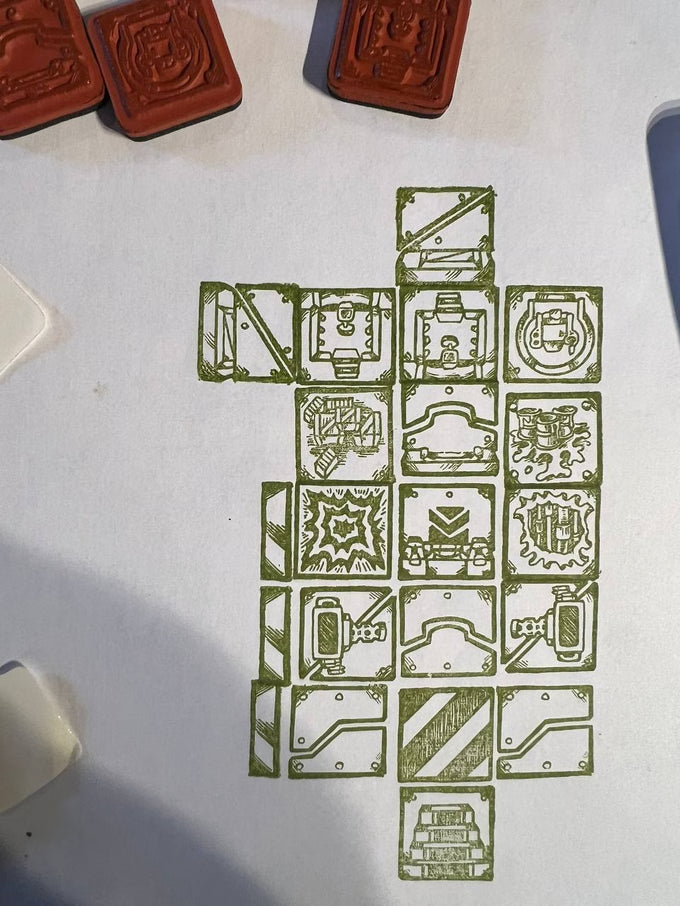 Cartography Stamps