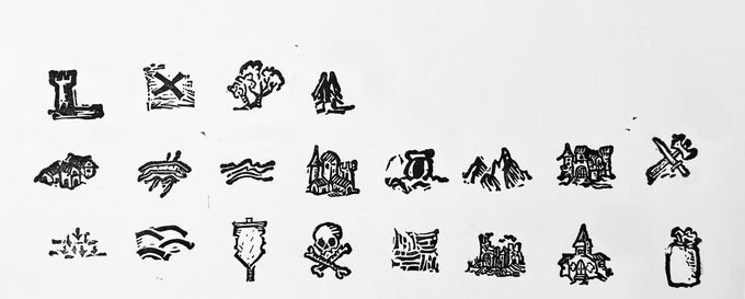 Cartography Stamps