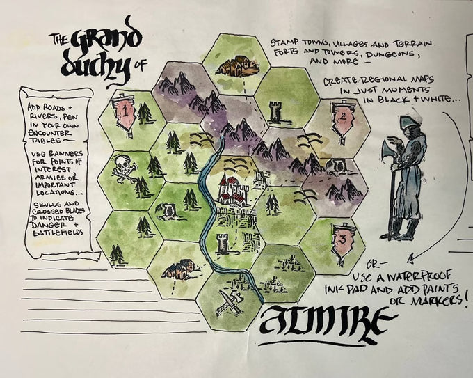 Cartography Stamps