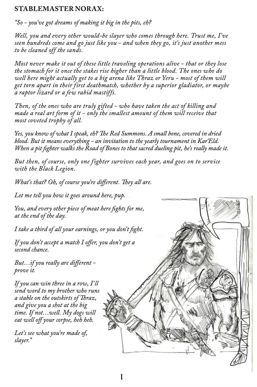 Lords ov the Pit Print Zine